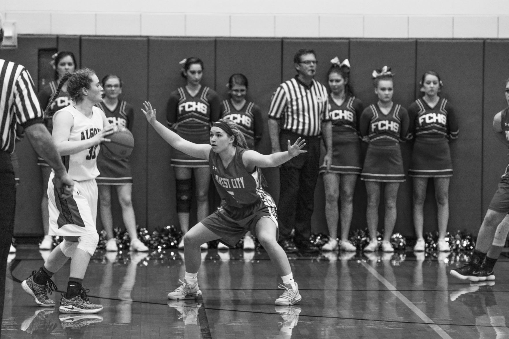 FC girls basketball vs. Algona 3